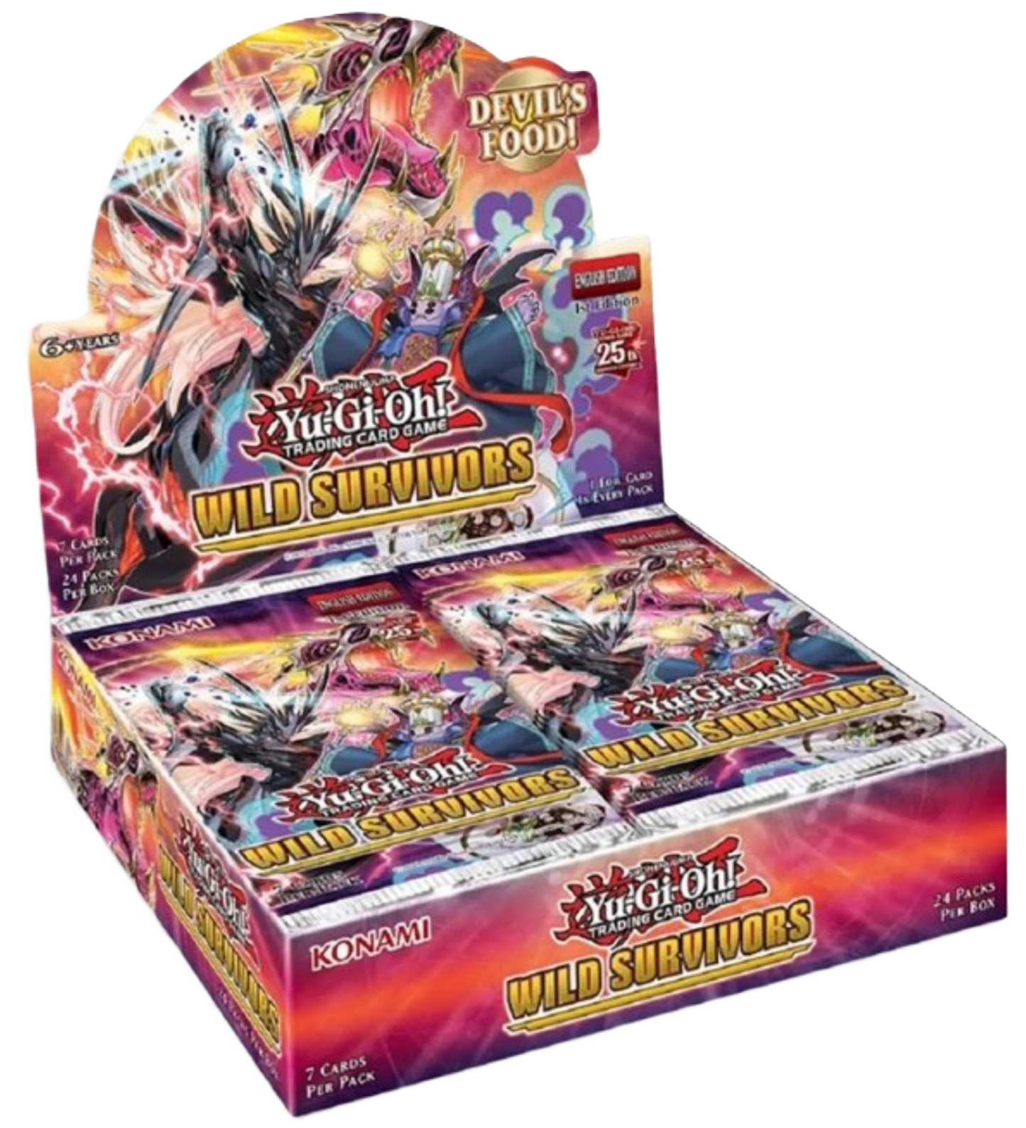 Yu-Gi-Oh! Wild Survivors Booster Display (24 Packs)