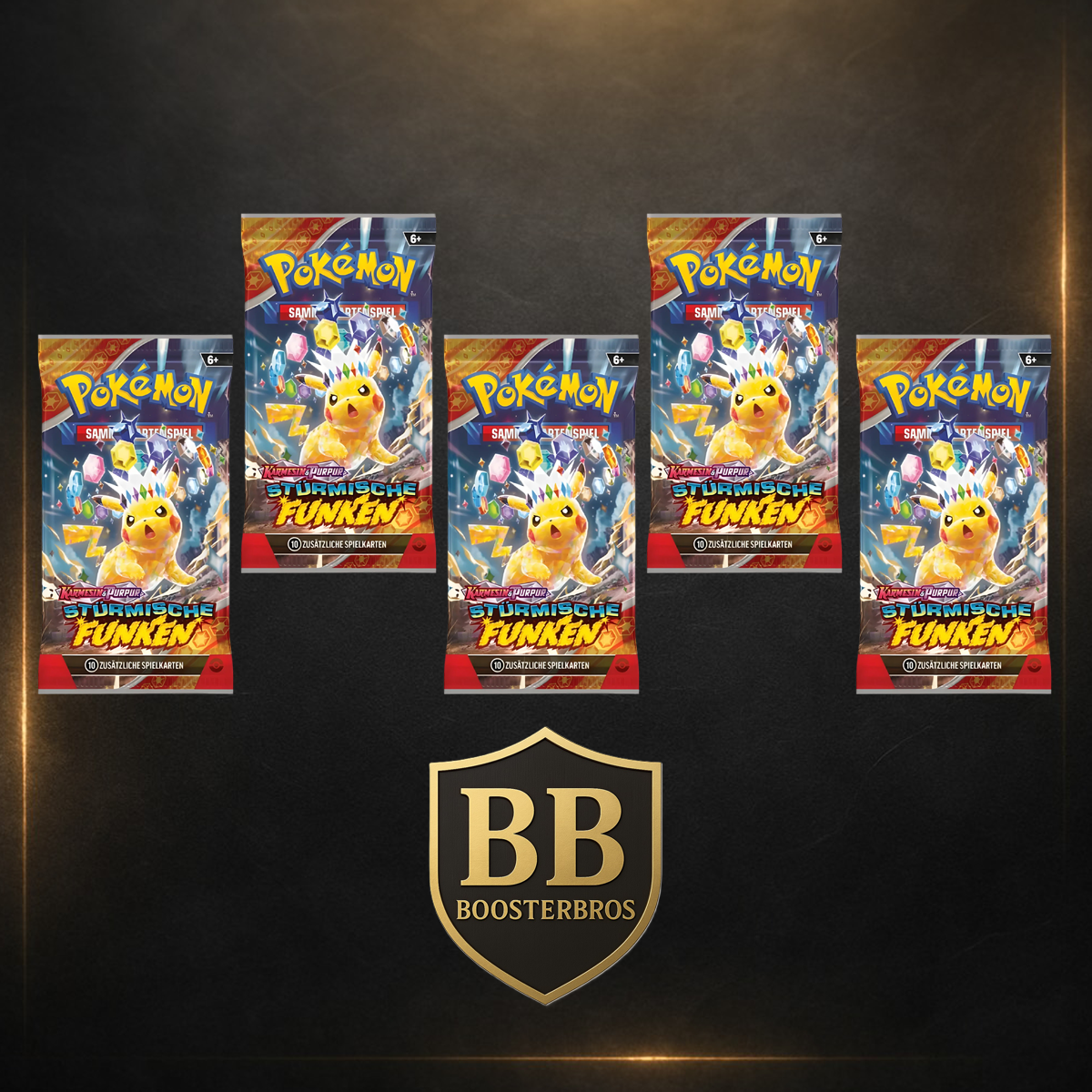 5er Stürmische Funken Booster Bundle