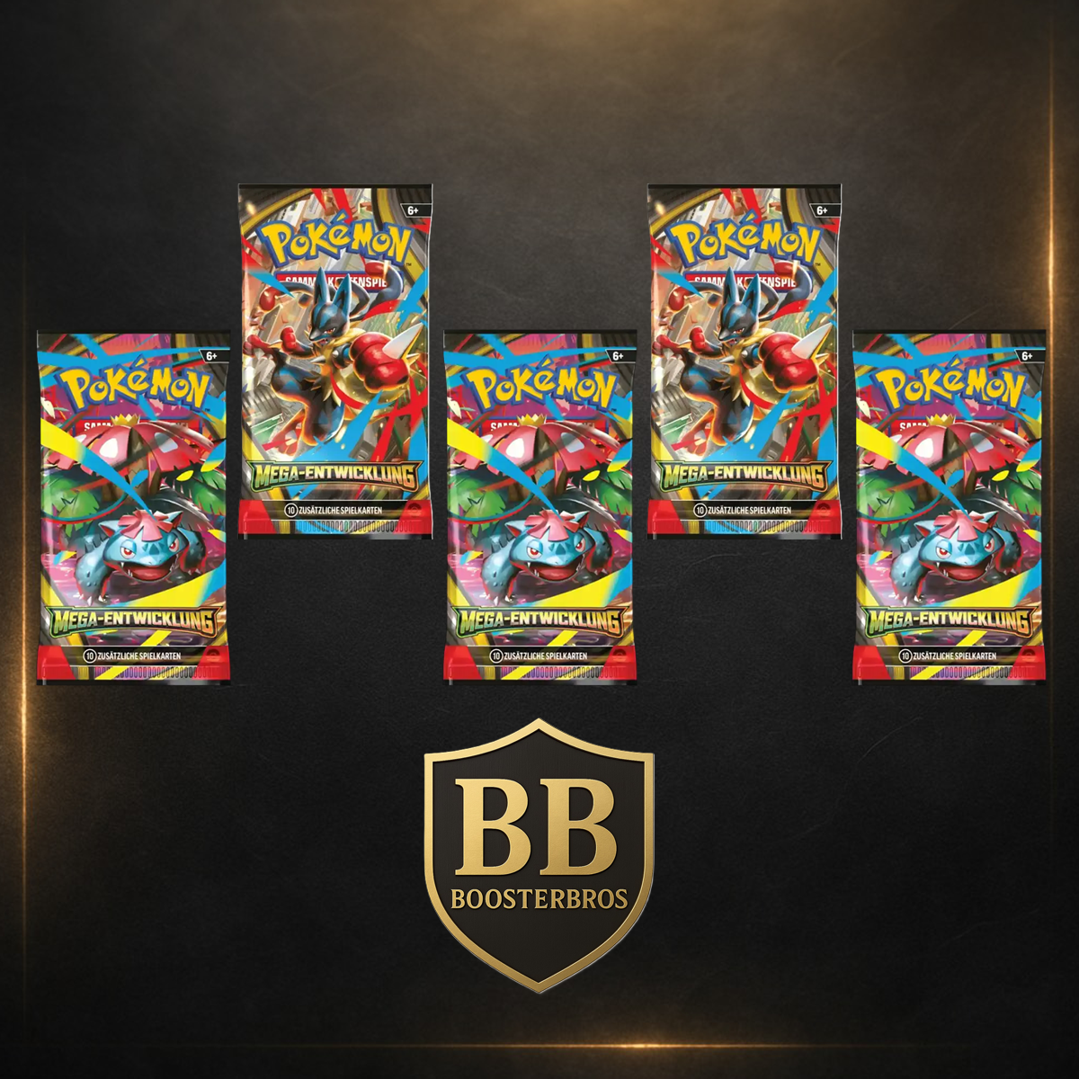 5er Booster Bundle Mega Entwicklung