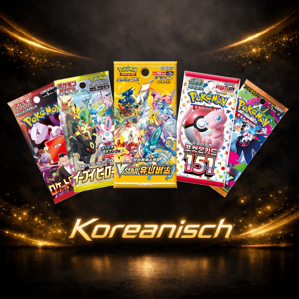 Pokemon Koreanische Booster
