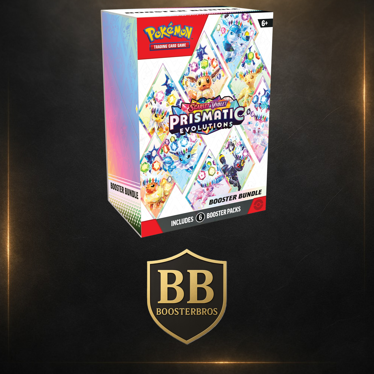 Pokemon Prismatic Evolutions Booster Bundle Englisch – BoosterBros