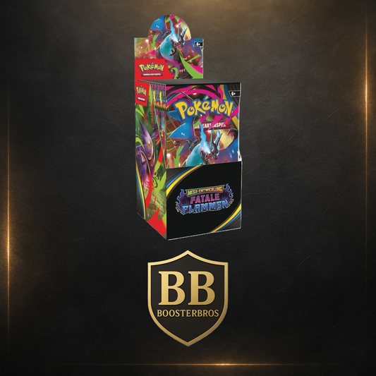 Pokémon Fatale Flammen 18er Booster Display DE