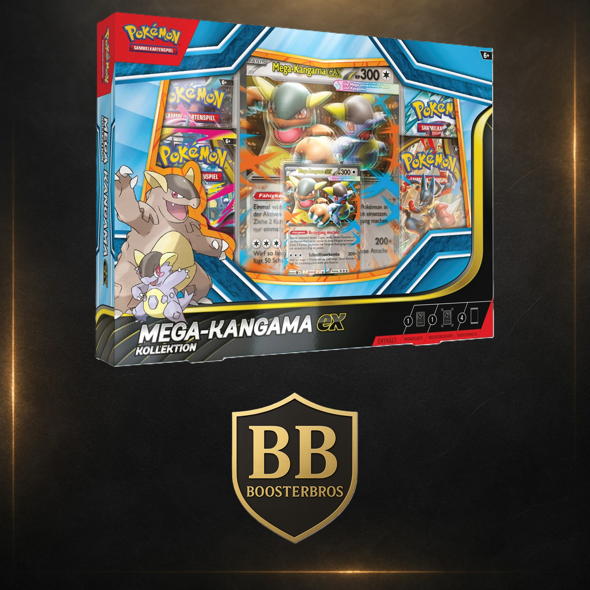 Pokemon Mega-Kangama EX Kollektion