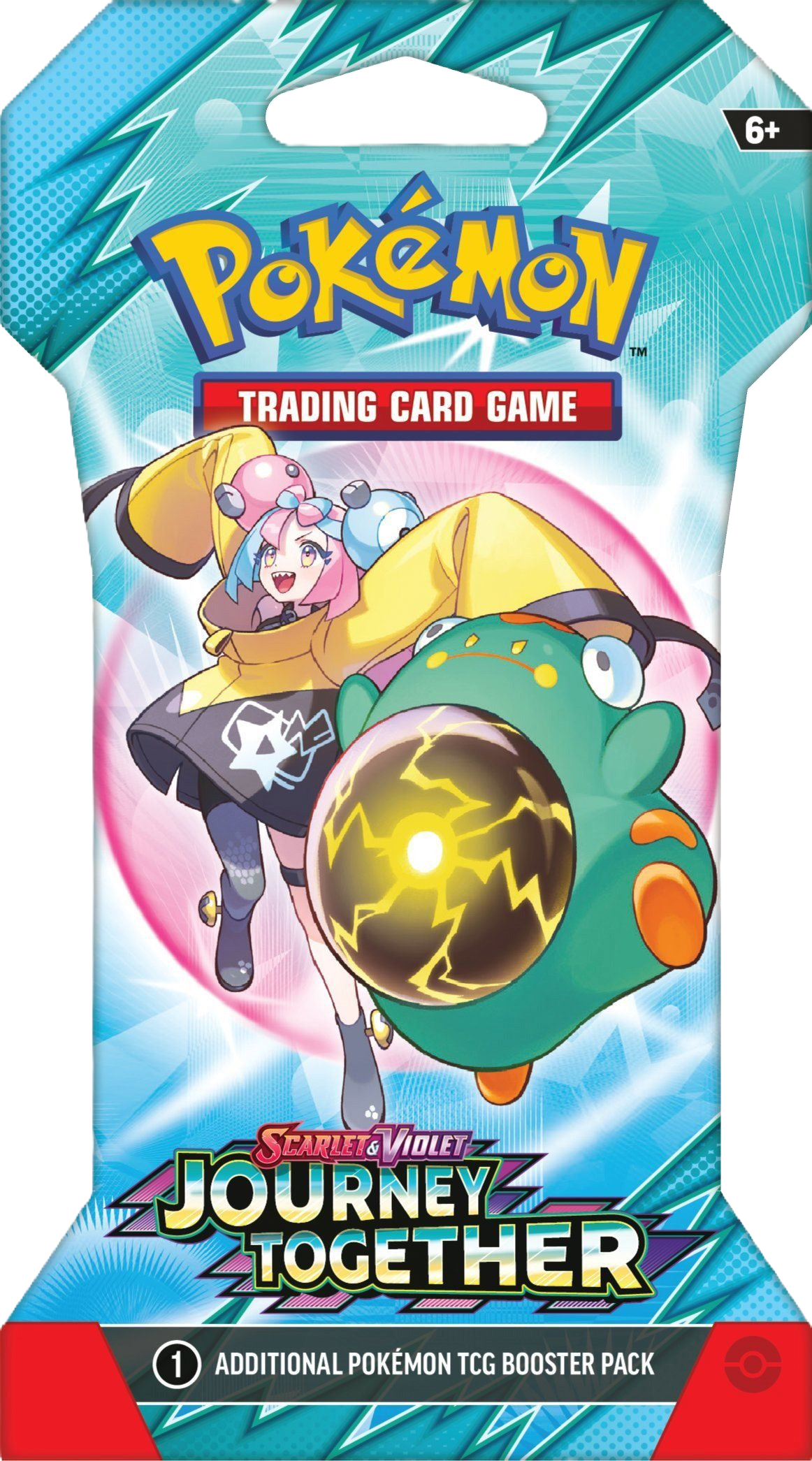 Pokémon TCG: SV09 Journey Together - 1 Blister Booster